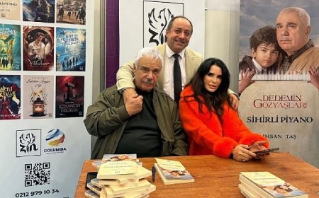 Usta İsimler TÜYAP’ta Buluştu: Serpil Çakmaklı ve Halil Ergün, İhsan Taş’ı Yalnız Bırakmadı