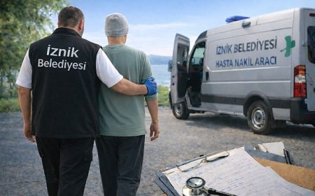 İznik Belediyesi 2025 Yılında 5 Bin Hasta Nakil Hizmeti Gerçekleştirdi