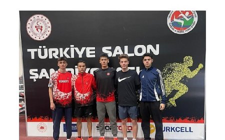 Sporcularımız Salon Atletizm Sezonunu Derecelerle Açtı