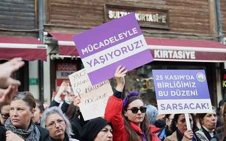 Bursa’da Binlerce Kadın Şiddetsiz Bir Yaşam, Adalet ve Eşitlik İçin Yürüdü