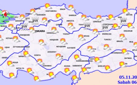 Sıcaklıklar mevsim normallerinin üzerinde… Kuzeybatıda sağanak alarmı!