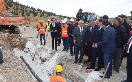 Milletvekili Özer ve Başkan Altay 38 Mahallenin Su Sorununu Çözecek Projeyi İnceledi