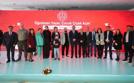 ‘Öğretmen yazar, çocuk çiçer açar’ hikayeleri ödüllendirildi