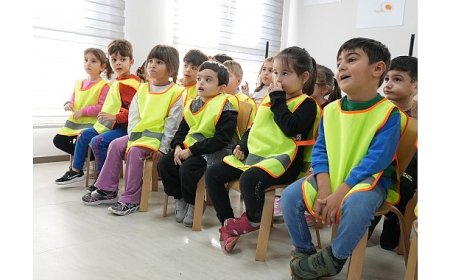 Osmangazi Kreşlerinde Miniklere İş Güvenliği Eğitimi