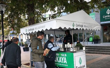 Çankaya’dan “sıcak” günaydın