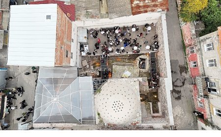 Tarihi hamama, sanatla modern dokunuş