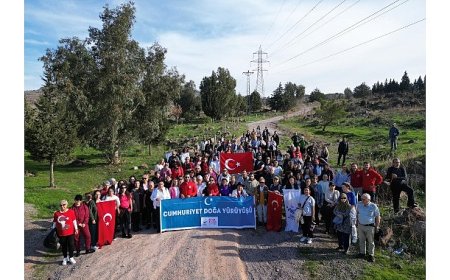 Cumhuriyet Bayramı Etkinlikleri, Çiğli’de Cumhuriyet Doğa Yürüyüşü ile Sona Erdi