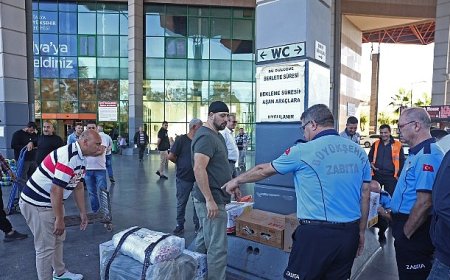 Büyükşehir zabıtasından otogarda usulsüz taşımacılığa operasyon