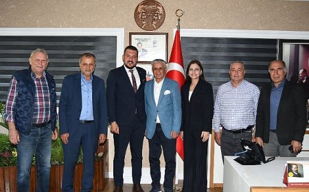 Korkuteli Belediye Başkanı’ndan Başkan Topaloğlu’na ziyaret