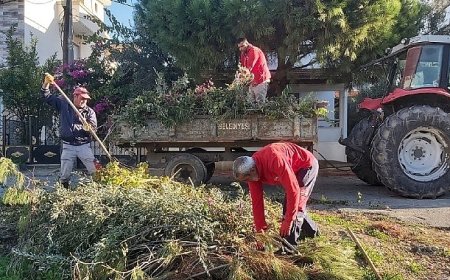 Menderes’te Atıklar Toplanıyor