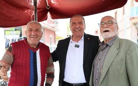 Başkan Aydın’dan Sebze Pazarına Ziyaret