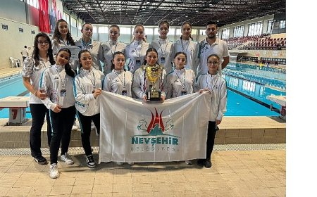 Nevşehir Belediyesi U16 Kadın Sutopu Takımı Cumhuriyet Kupası’nda 3. Oldu