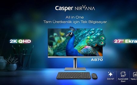 Şıklık, güç ve yapay zeka tek bir tasarımda: 2K QUAD HD ekranlı Nirvana A870