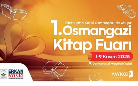 Osmangazi Kitap Fuarı Kapılarını Açıyor