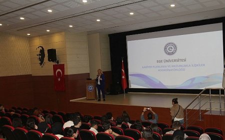 EÜ Kariyer Planlama Koordinatörlüğü’nden gençlere ilham veren seminer