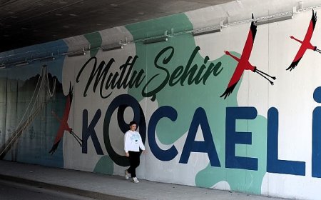 Kocaeli’de trafo ve alt geçitler sanatla renkleniyor