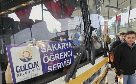 Gölcük Belediyesi’nden Düzce’de Öğrenim Gören Öğrencilere Müjde