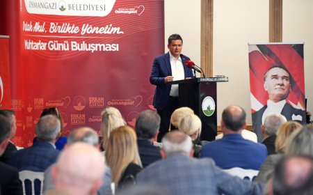 Erkan Aydın muhtarlarla buluştu