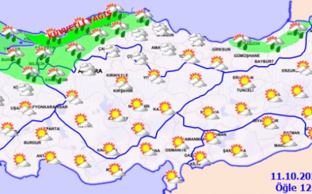 Marmara ve Batı Karadeniz’e kuvvetli yağış uyarısı