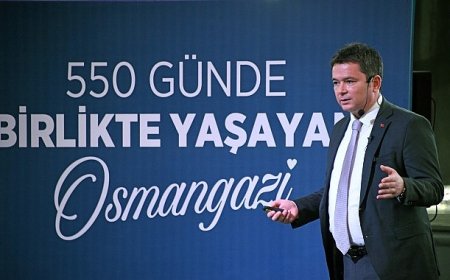 Başkan Aydın Osmangazi’nin 550 Günlük Karnesini Açıkladı