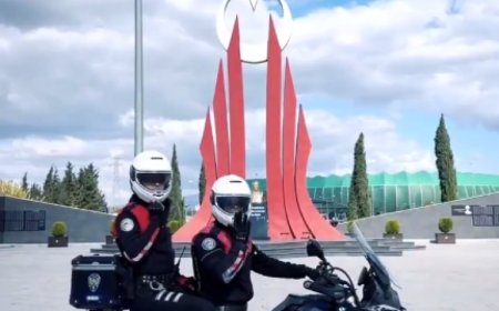 Bursa’da motosikletli polis timleri görev başında