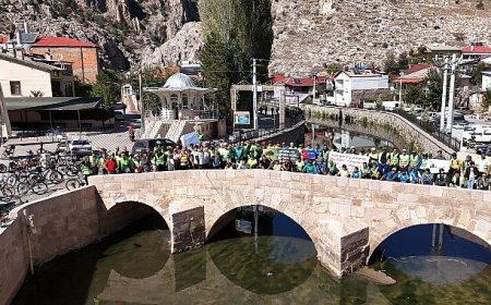 “Keykubad’ın İzinde Pedallıyoruz” Bisiklet Sürüş Etkinliğinde Kuraklığa Dikkat Çekildi