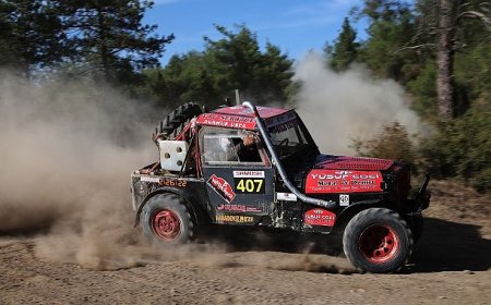 Vezirköprü’de Nefes Kesen Offroad Mücadelesi