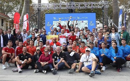 Mudanya, Avrupa Triatlon Balkan Şampiyonası’na ev sahipliği yaptı