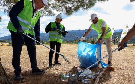 Muğla ve Çanakkale’den sonra yaşam için çöp seferberliği Bursa’da