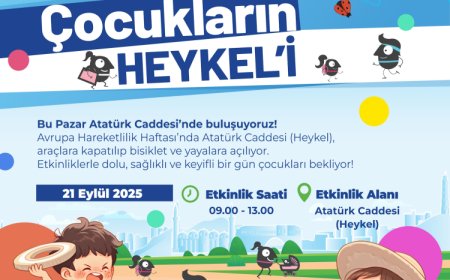 Haydi çocuklar, Heykel’de buluşuyoruz