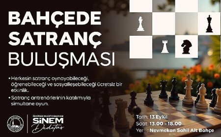 Üsküdar’da “Bahçede Satranç Buluşması” Gerçekleşecek