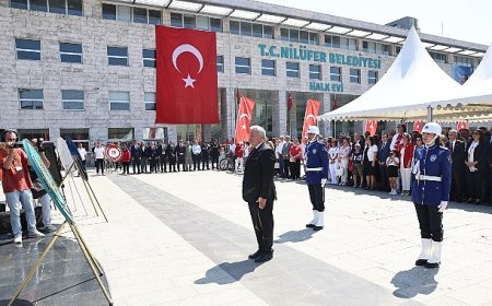 Nilüfer’de Zafer Bayramı’nın 103’üncü yılı kutlandı