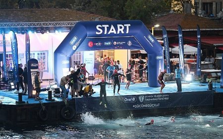 Oral-B Asya ve Avrupa Triatlon Şampiyonası Yarın İstanbul’da Başlıyor