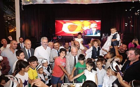 Nilüferli çocuklara sünnet şöleni