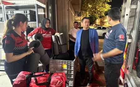 Bursa Osmangazi’den Sındırgı’ya afet sonrası hızlı destek