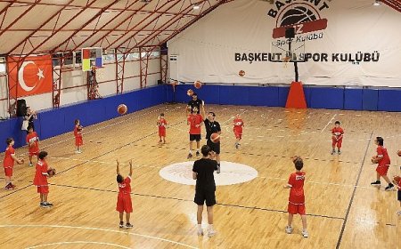 Geleceğin basketbolcuları Çankaya’da yetişiyor