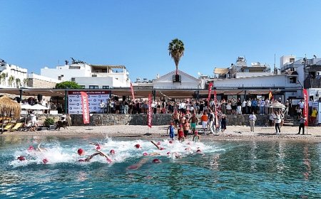 Memorial ve Yüzme Federasyonu   Bodrum’da Sağlığa Kulaç Attı