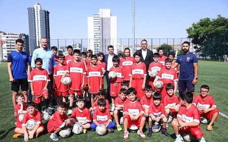 Futbol Yaz Spor Okulu’nda İlk Antrenman Heyecanı