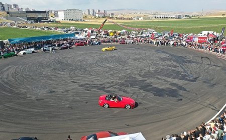 Drift Alanı Coşkulu Bir Törenle Hizmete Açıldı