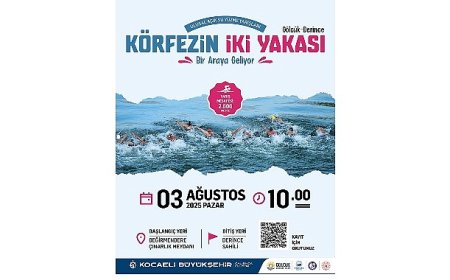 Körfezin iki yakasını kulaçlar birleştirecek