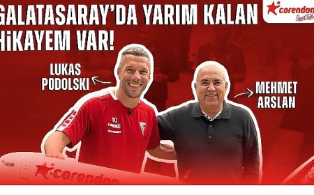 Efsane futbolcu Lukas Podolski, Corendon Sport Talks’a konuk oldu