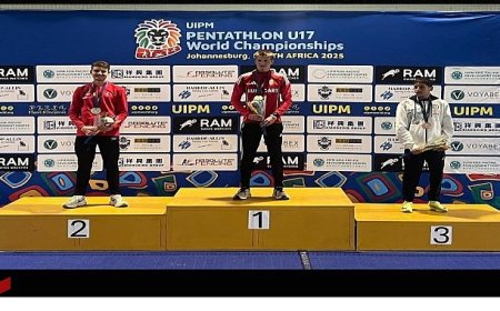 Osmangazili milli pentatlet Arda Meriç’ten dünya ikinciliği