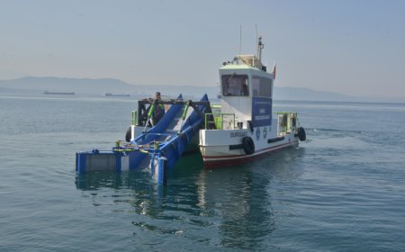 Bursa Büyükşehir’den deniz temizliği