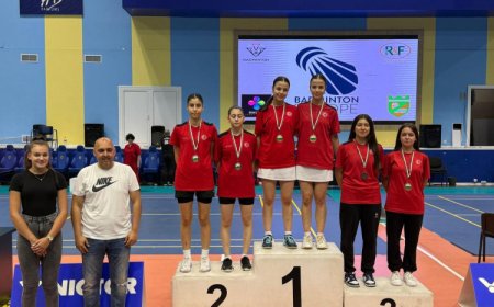Bursa Osmangazili badmintonculardan gururlandıran başarı