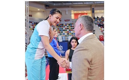 Büyükakın’a spora verdiği destek için teşekkür