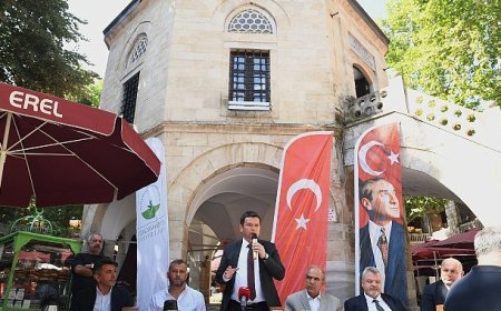 Başkan Aydın müjdeyi verdi Kozahan aslına uygun yenileniyor