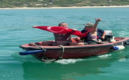 İzmir’in gururu Tuna bir kez daha tarih yazdı
