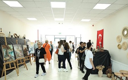 Olgun gençlerden göz alıcı eserler