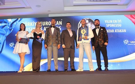 4.Türkiye Avrupa İş Dünyası Ödülleri Görkemli Bir Törenle Sahiplerini Buldu