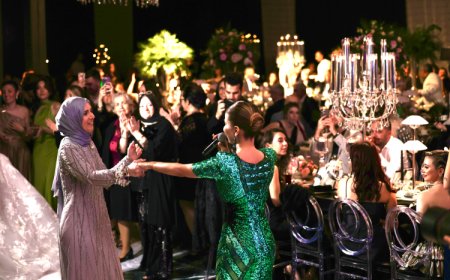 Gülben Ergen, Bursa’daki düğünde sahne şovuyla büyüledi